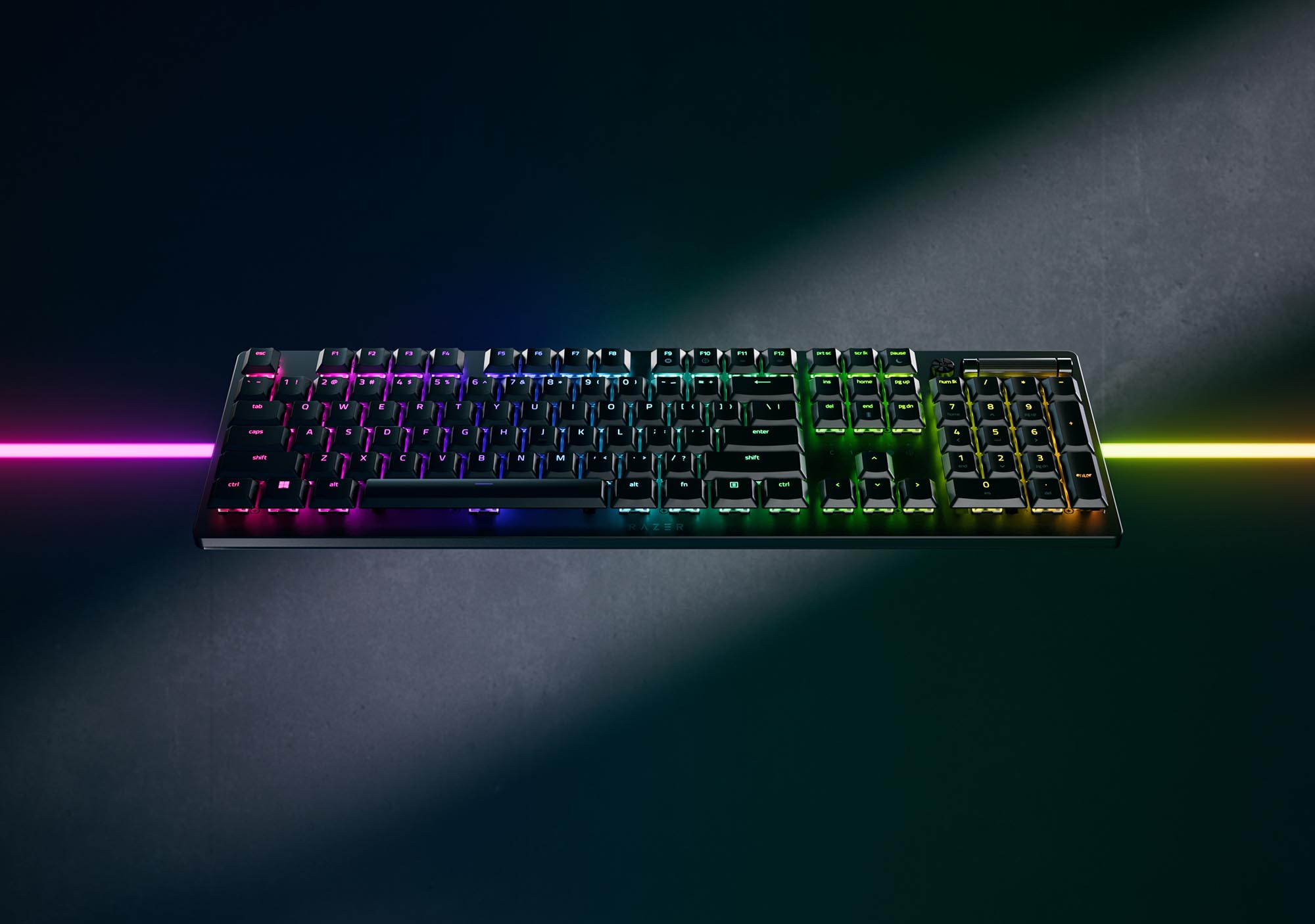 Razer、超低遅延を実現する赤外線式キースイッチを採用した薄型