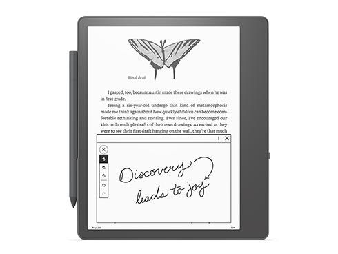 Amazon、ペン入力もできる10.2型電子書籍リーダー「Kindle Scribe」 - ITmedia PC USER