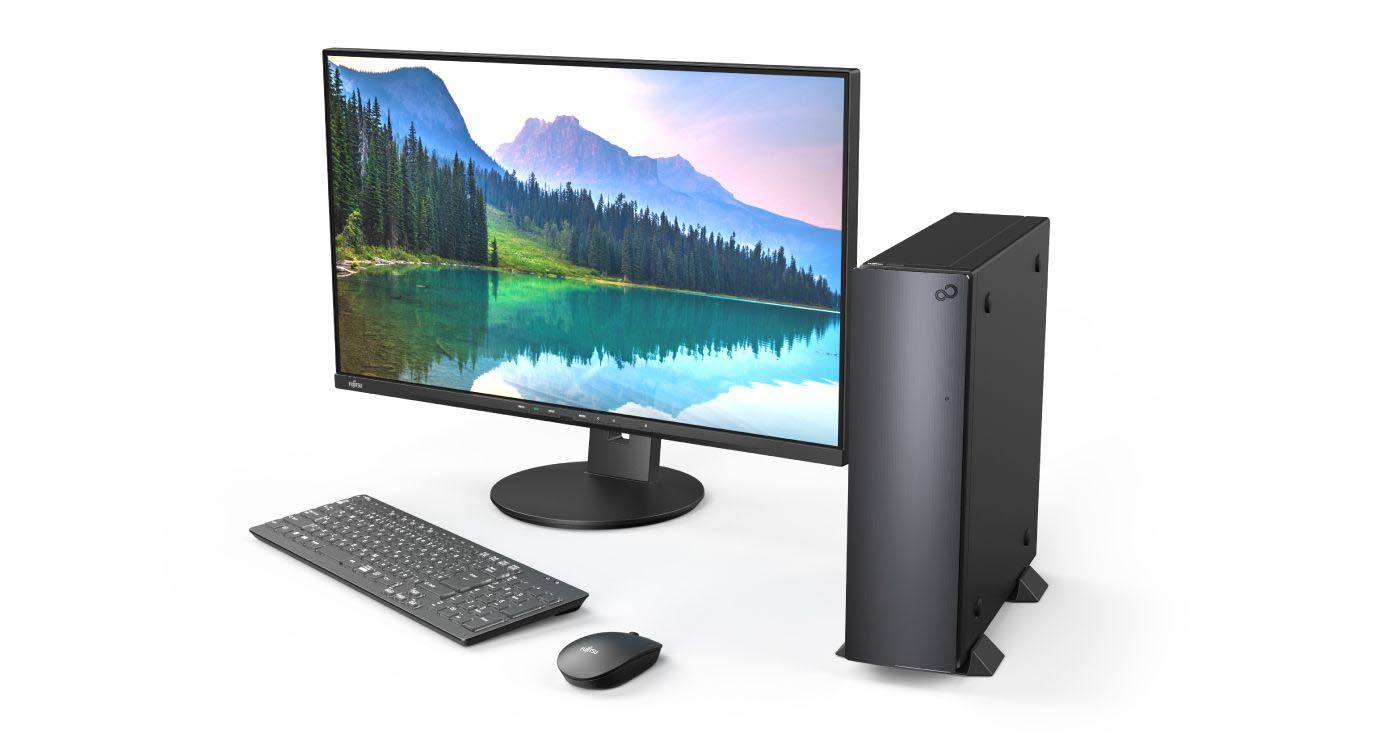 FCCL、第12世代Coreを採用した省スペース型デスクトップ - ITmedia PC USER
