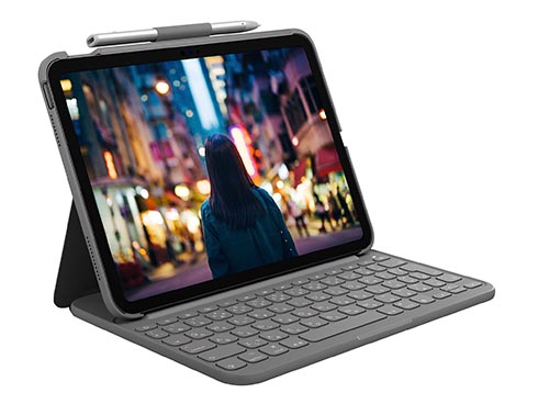 ロジクール、第10世代iPadに対応したキーボード一体型ケース2