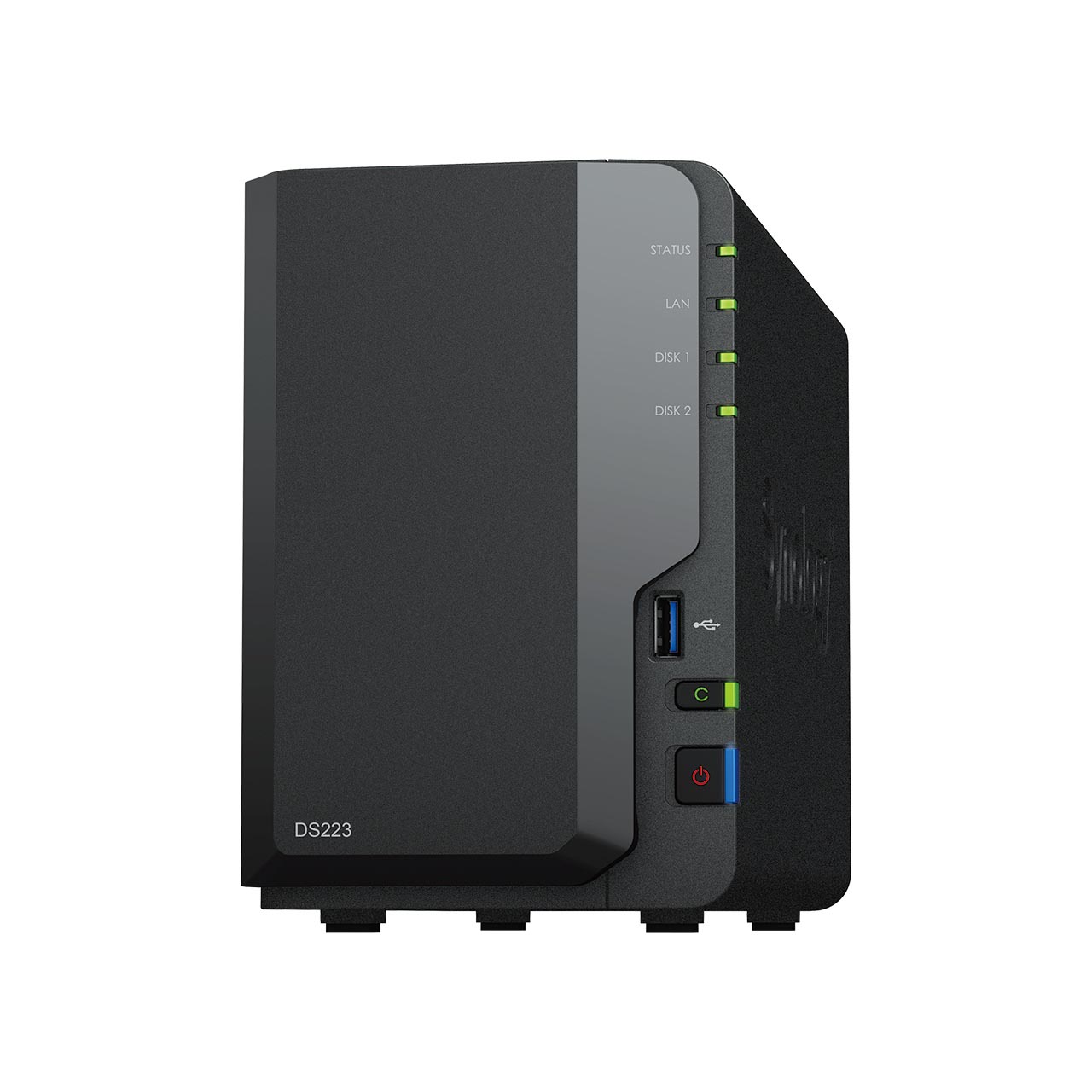 Synology、2ベイ搭載NASキット「DiskStation DS223」など2製品