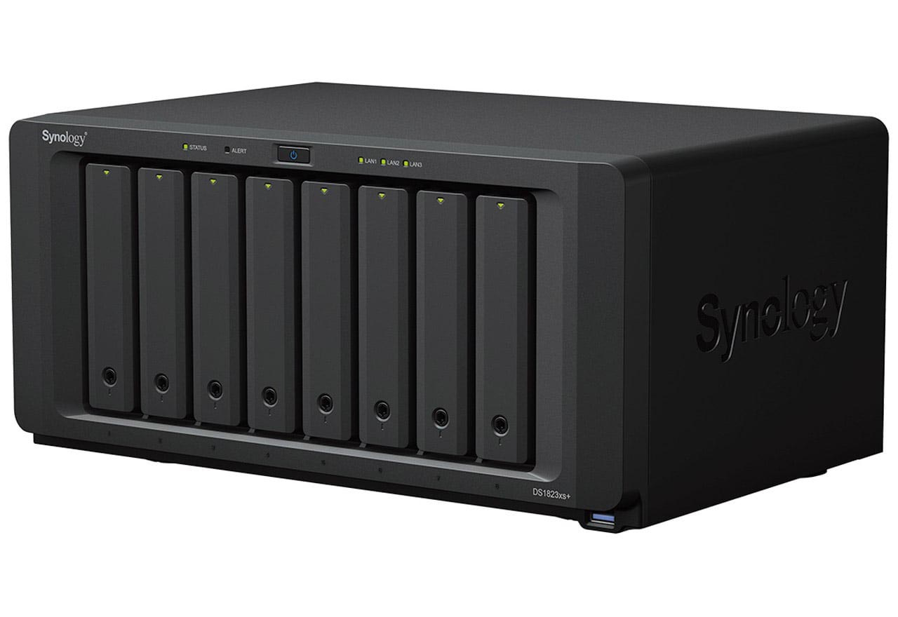 Synology、10GbEポートを備えた8ベイ搭載ビジネス向けNASキット