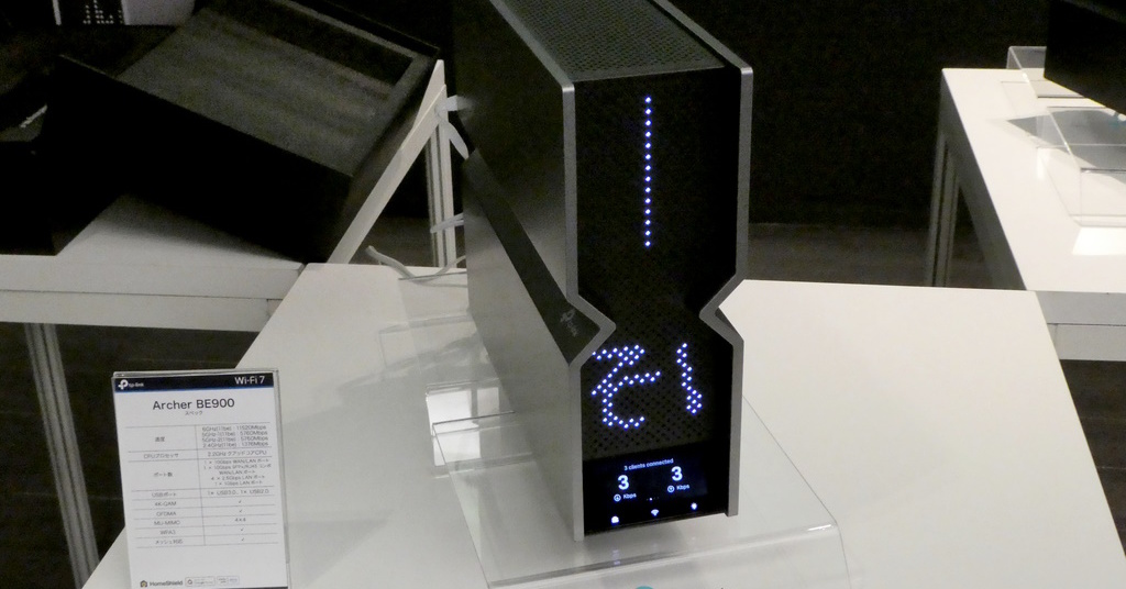 TP-Linkが「Wi-Fi 7（IEEE 802.11be）」ルーターを国内投入決定
