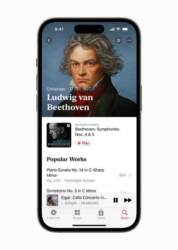 Apple Music Classical TuXN NVbN Av T[rX