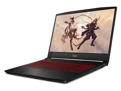 MSI、Core i7搭載15.6型ゲーミングノート「Katana GF66」にJoshin web