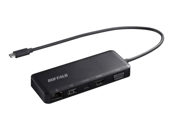BUFFALO USB Type-Cڑ 5-in-1 hbLOXe[V LUD-U3-CGD/N