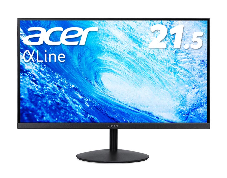 エイサー、スタンダード設計のフルHD対応21.5型/27型液晶ディスプレイ