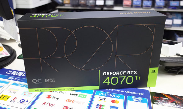 hXpHt{XɓׂuProArt GeForce RTX 4070 Ti OC edition 12GB GDDR6Xv