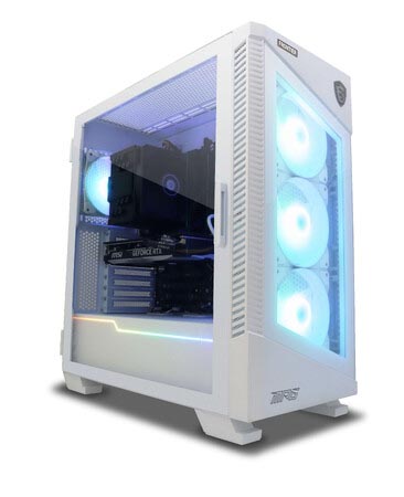 インバースネット、MSIとコラボしたホワイト筐体採用ゲーミング