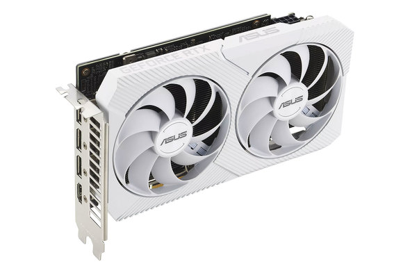 uDual GeForce RTX 3060 White OC Edition 12GB GDDRv̐i摜