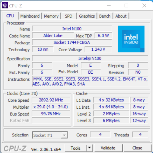 CPU-Z̉