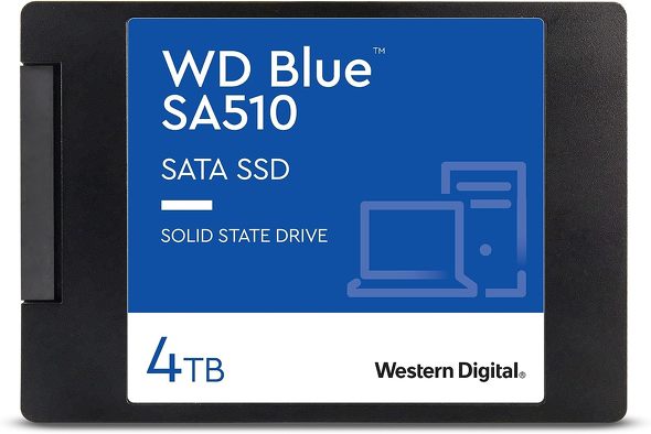 WD Blue SA510 SATA SSD 2.5 4TB WDS400T3B0A-EC SA510