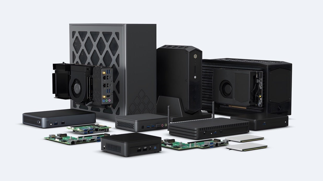 ASUSTekが小型PC／ベアボーンキット「NUC」の取り扱いを開始 Intelとの