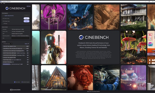 CINEBENCH 2024 instal the new for mac