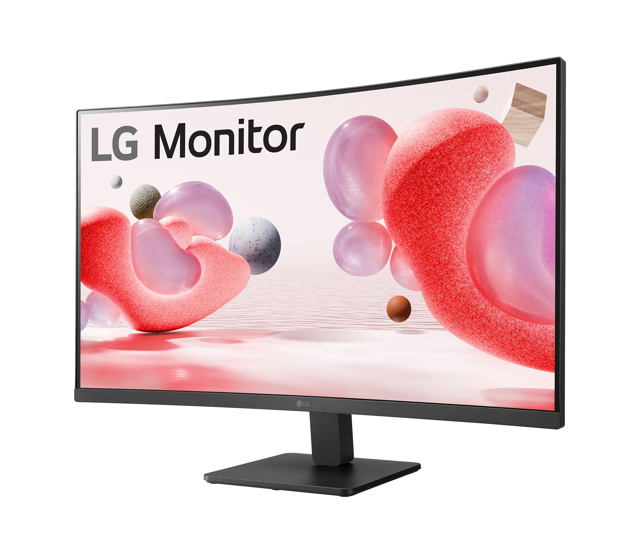 LGエレ、曲面設計の31.5型フルHD液晶ディスプレイなど計4製品を発表
