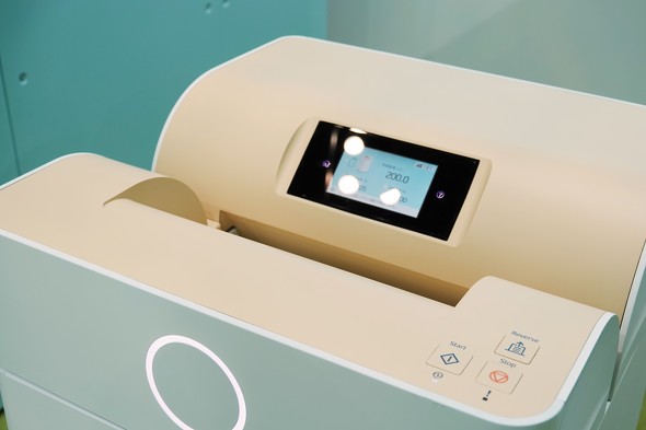 新型PaperLab専用シュレッダープロトタイプ上部