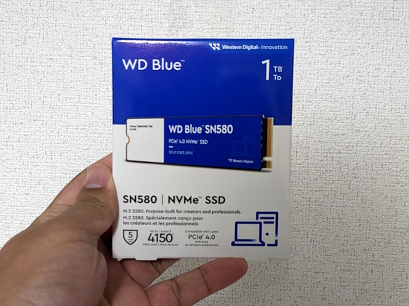 WD BLUE SN580