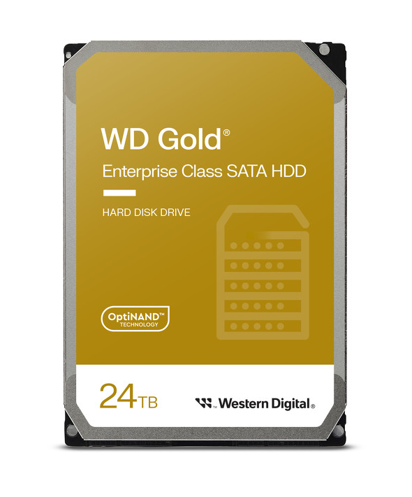 24TB WD Gold SATA HDD