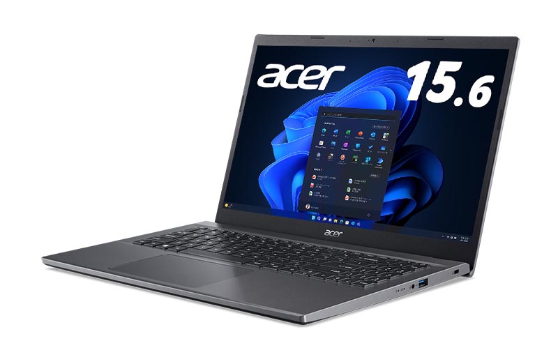 エイサー、15.6型スタンダードビジネスノート「Extensa 15」にCore i7