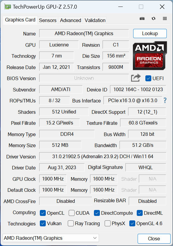 AYANEO AM01 ~jfXNgbvPC Ryzen 7 5700U