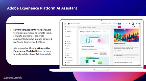 Adobe Exprerience Platform AI Assistant