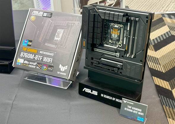 ASUS JAPAN Advanced BTF Hidden-Connector Concept }U[{[h djbg OtBbNXJ[h Back-To-the-Future