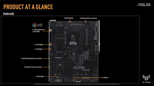 ASUS JAPAN Advanced BTF Hidden-Connector Concept }U[{[h djbg OtBbNXJ[h Back-To-the-Future