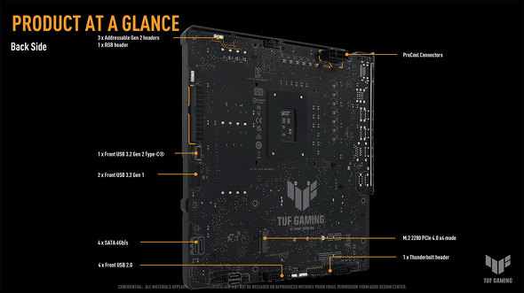 ASUS JAPAN Advanced BTF Hidden-Connector Concept }U[{[h djbg OtBbNXJ[h Back-To-the-Future