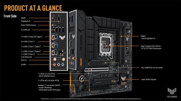 ASUS JAPAN Advanced BTF Hidden-Connector Concept }U[{[h djbg OtBbNXJ[h Back-To-the-Future
