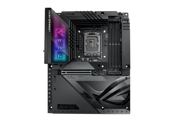 uROG MAXIMUS Z790 HERO BTFv̕\BPCIe x16Xbg̉EɁuGraphics Card High-Power slotv