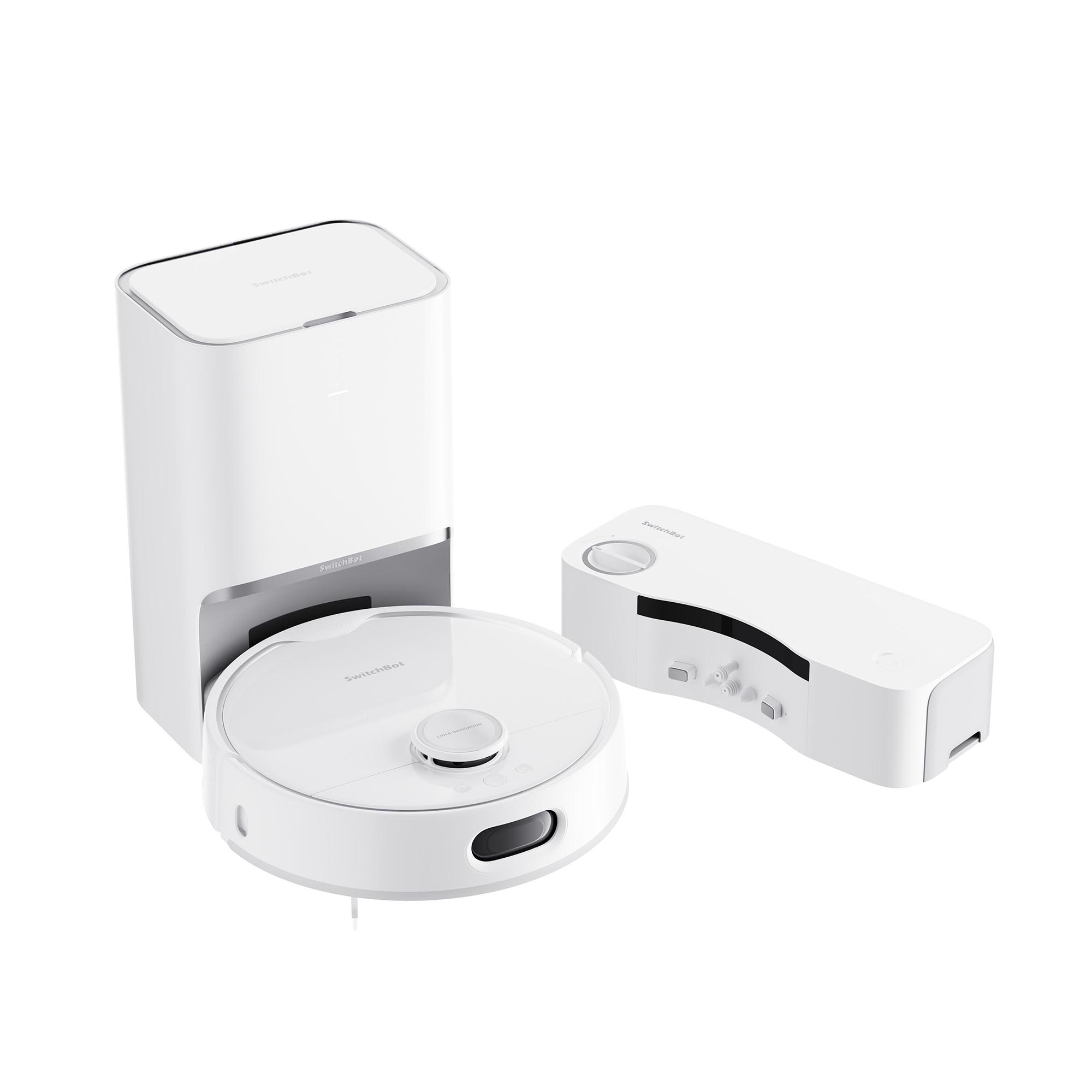 SwitchBotが多機能掃除ロボット「S10」を発売 水道からの直接給水と