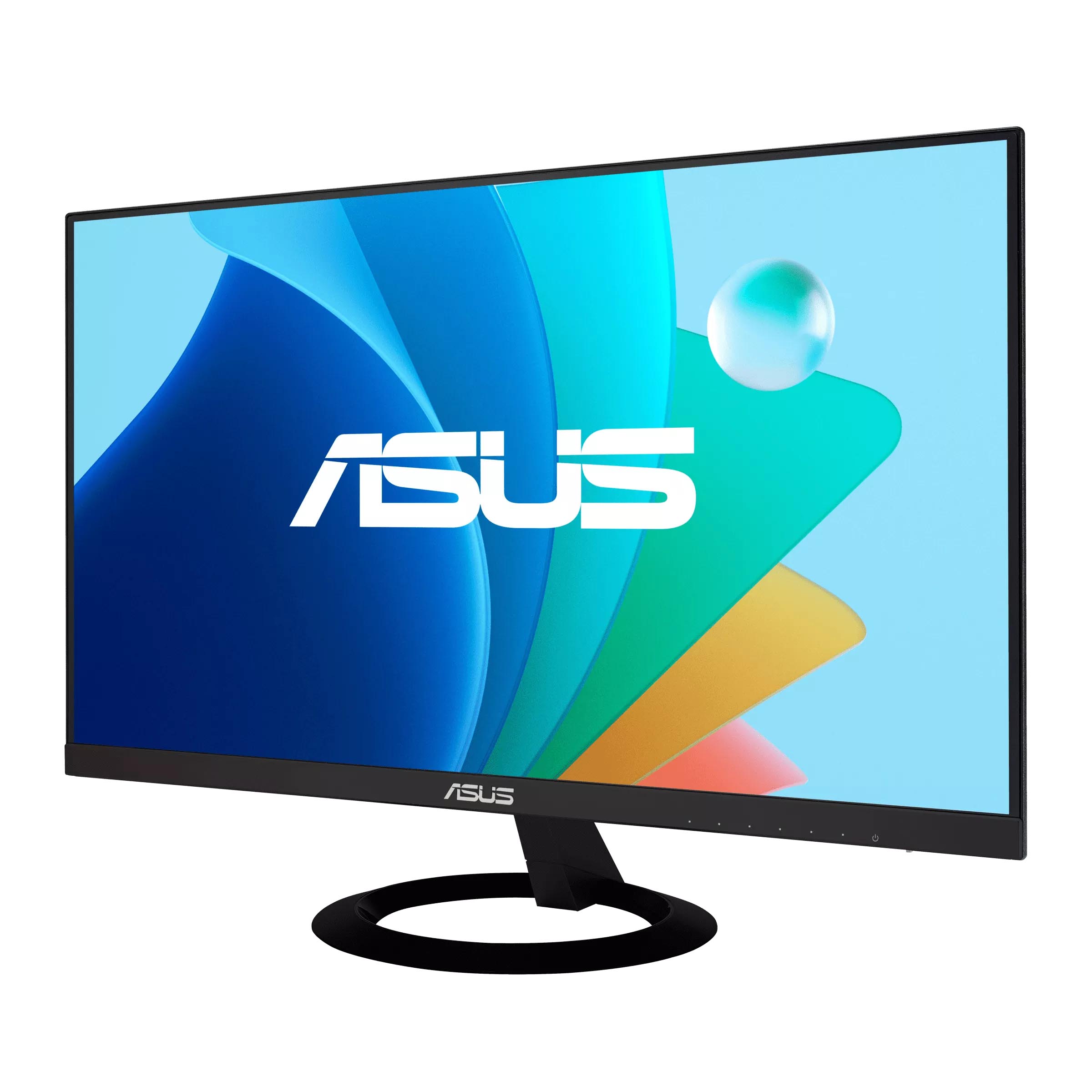 ASUS、薄型デザイン筐体を採用した24型フルHD液晶ディスプレイ