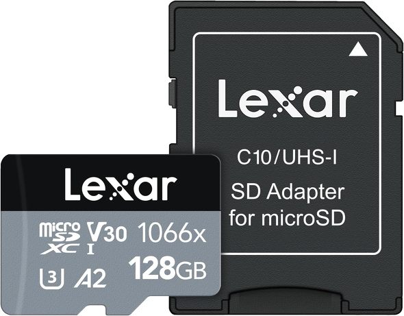 「Lexar Professional 1066x microSDXC UHS-I カード LMS1066128G-BNANJ」