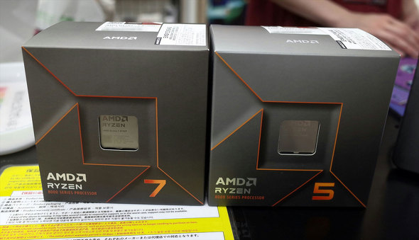 AMDからGPUなしCPU「Ryzen 7 8700F」＆「Ryzen 5 8400F」が登場：古田雄介の週末アキバ速報（1/2 ページ） -  ITmedia PC USER