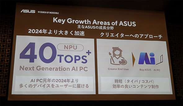 ASUS JAPAN COMPUTEX TAIPEI 2024 ASUSTeK Computer GN[NeBu C^r[