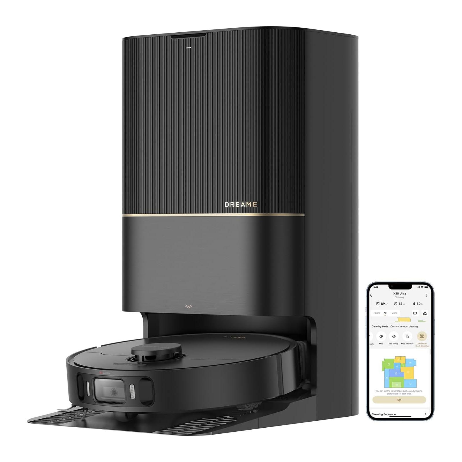 Dreame製の多機能ロボット掃除機「DreameBot X30 Ultra」がAmazonで