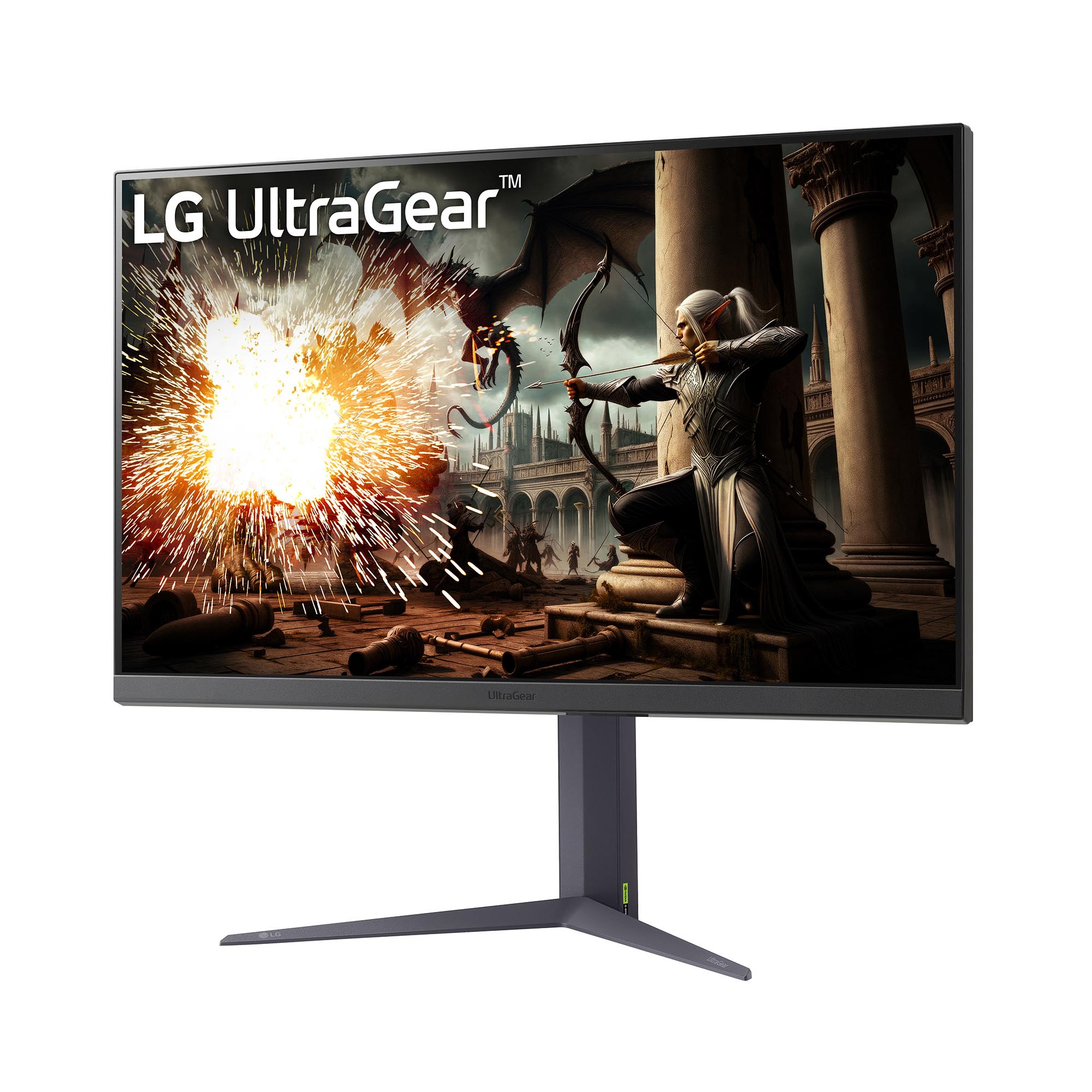 LGエレ、180Hz駆動に対応した31.5型WQHDゲーミング液晶ディスプレイ