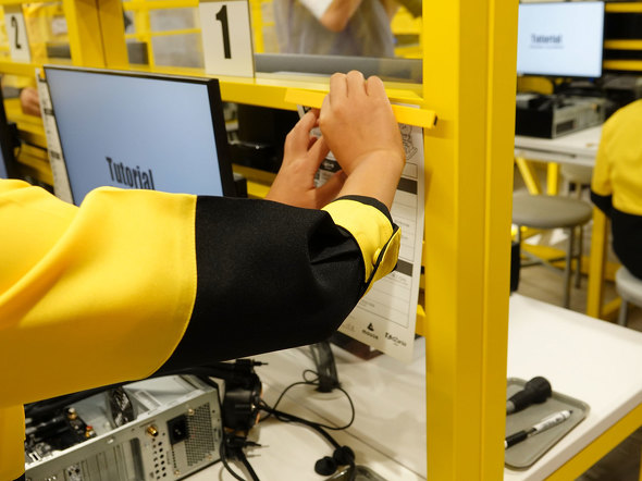 オーダーシートを貼り付ける