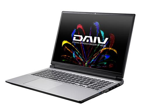 マウス、広色域表示16型WQXGAディスプレイを備えたクリエイター向けノート「DAIV R6」 - ITmedia PC USER