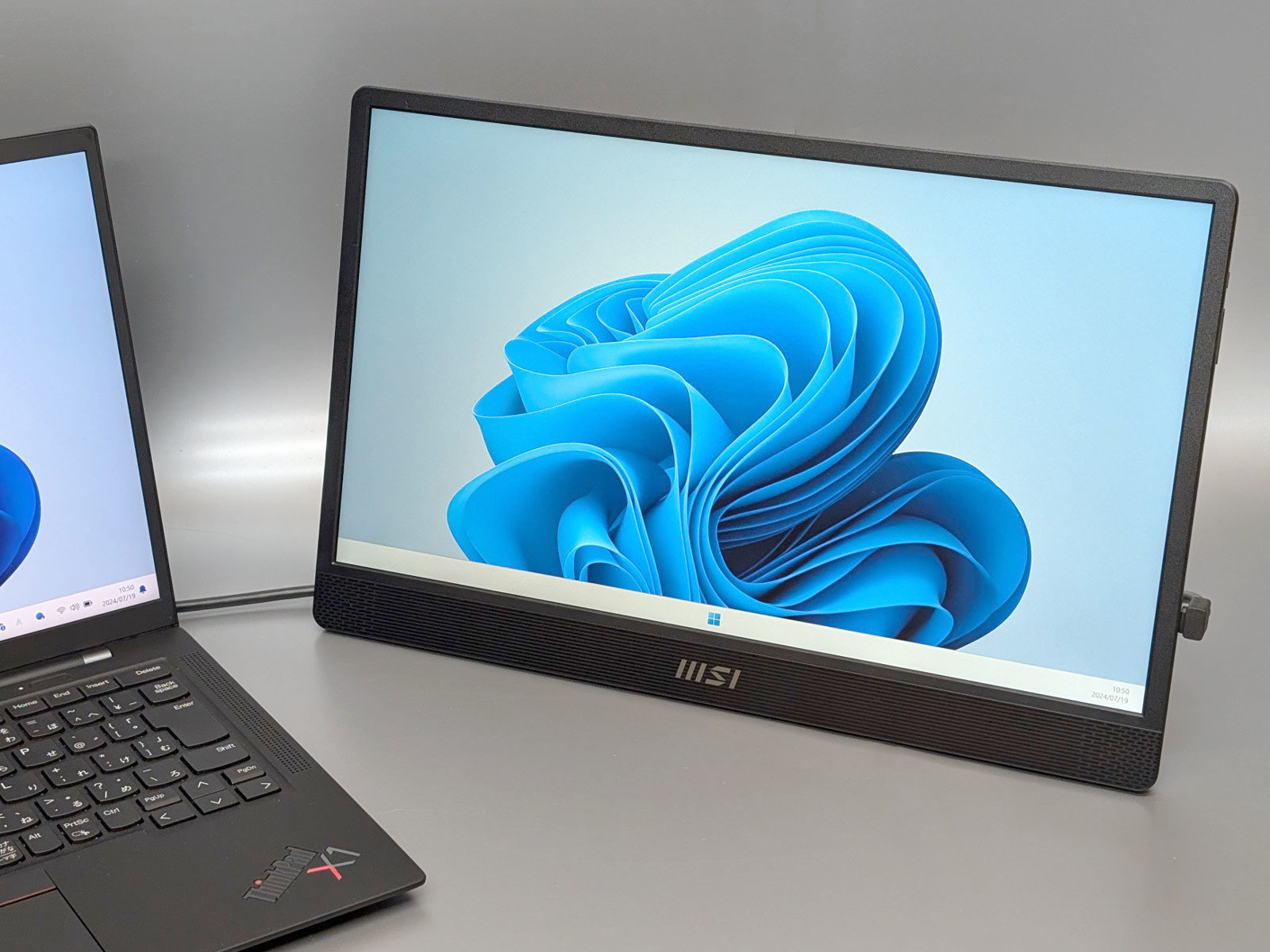 「未開封未使用」MSI PRO MP161 ポータブルモニター MSI [PRO-MP161-E2] 15.6インチ モバイルモニター [1920 x 1080 /mini