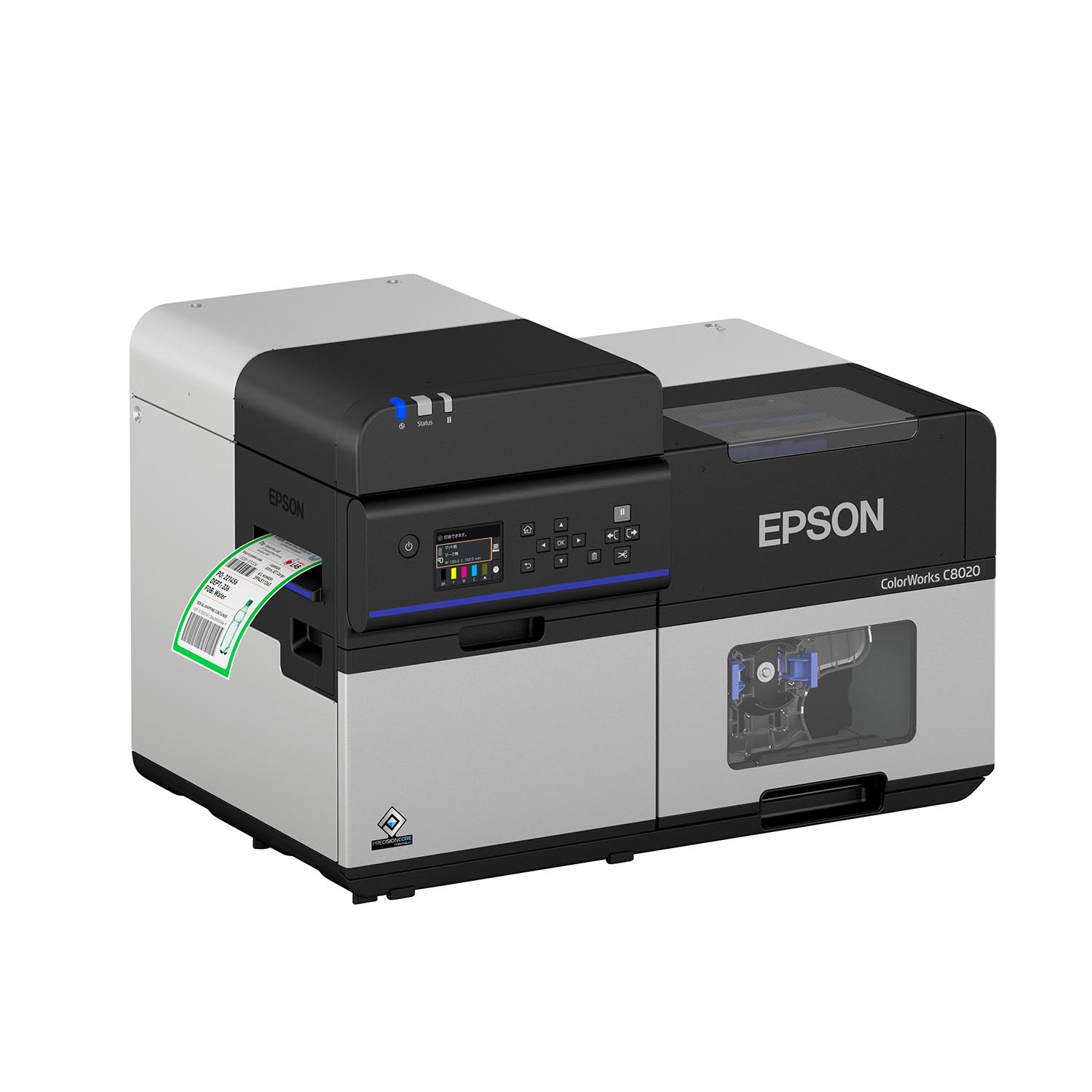 【OKO】インクとプリンタ エプソン、高速印刷に対応した業務向けインクジェットラベルプリンタ