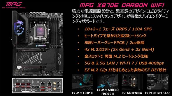 GGXACRs[^[Wp MSI }U[{[h AMD X870E X870 `bvZbg