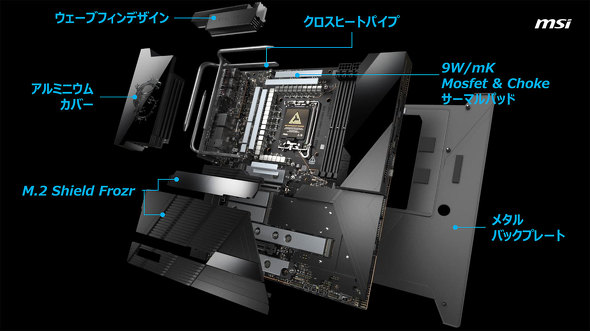 MSIの新型マザーボードは全モデルでThunderbolt 4とWi-Fi 7を装備！ Intel Z890搭載製品を発表（2/4 ページ） -  ITmedia PC USER