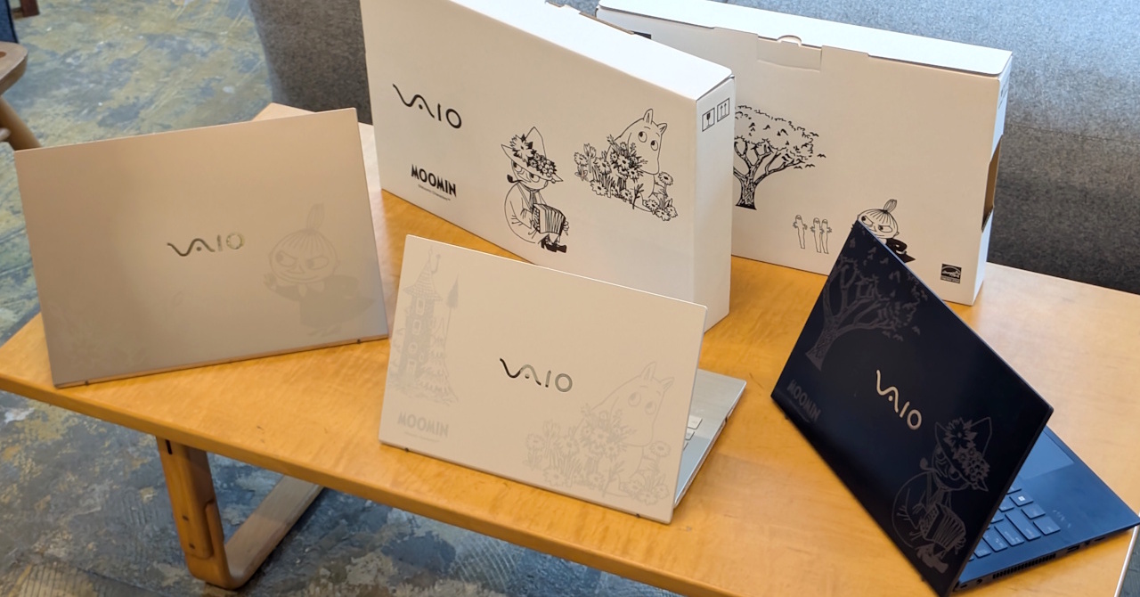 VAIO F14」「VAIO F16」のムーミンモデルがリニューアル カラーと