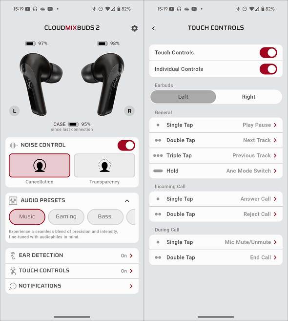 HyperX Cloud MIX Buds 2 mCYLZO CX Q[~OCz CtH