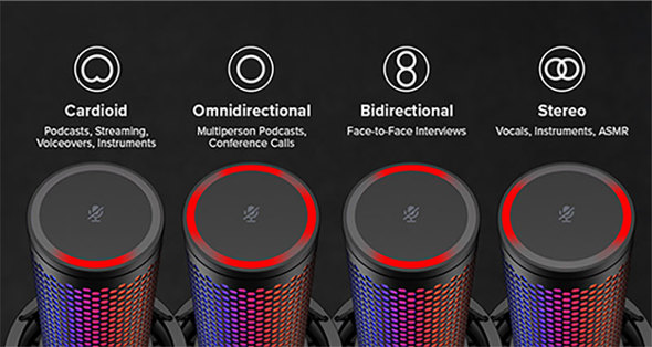 {HP Q[~O HyperX USB RfT[}CN HyperX QuadCast 2 S  zM