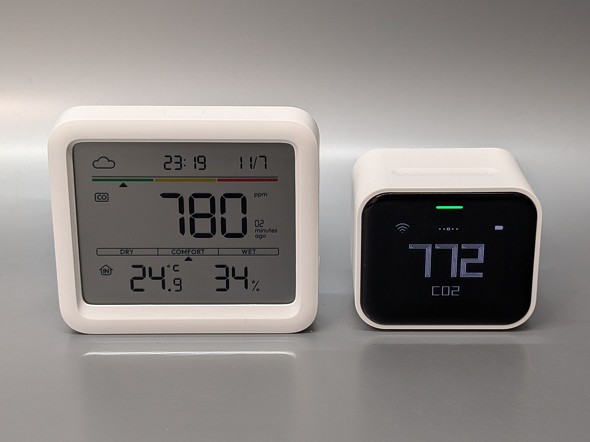 SwitchBot CO2 ZT[ _Yf Zx C `FbJ[ X}[gfoCX