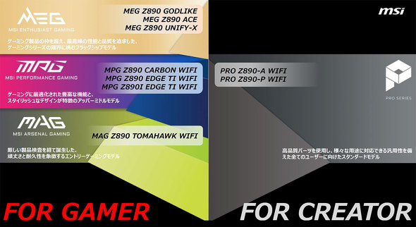 GGXACRs[^[Wp MSI }U[{[h MPG Z890 CARBON WIFI  EZ DIY