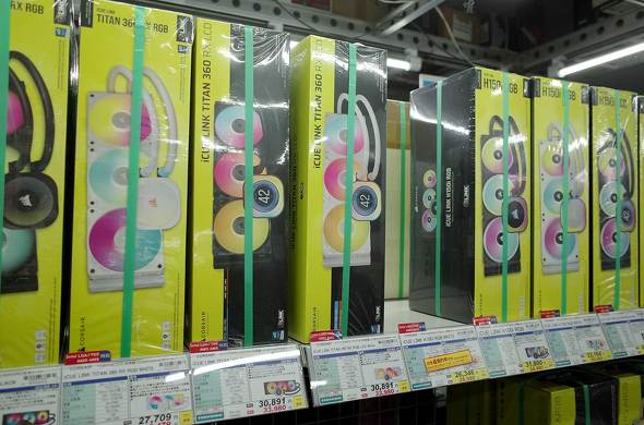 TSUKUMO eX.ɓׂuiCUE LINK TITAN 360 RX RGB LCD Whiteviʐ^j