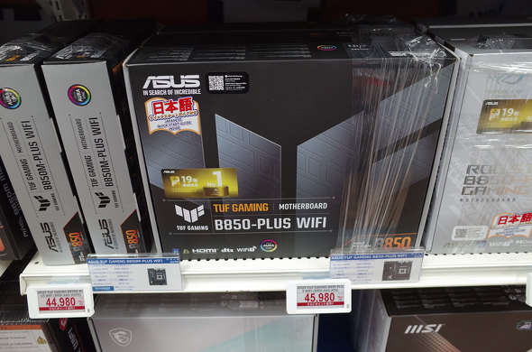 hXpHt{XɓׂASUS JAPAŃuTUF GAMING B850-PLUS WIFIvi46000~j